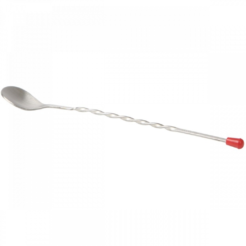 12” Twisted Bar Spoon With Knob