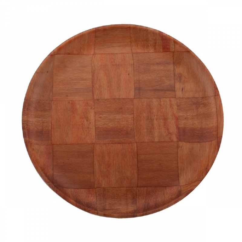 12 Wood Plate