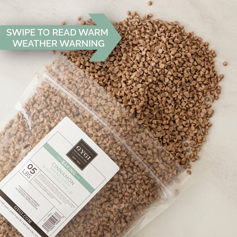 Cinnamon Baking Chips – 5 Lb. Bag