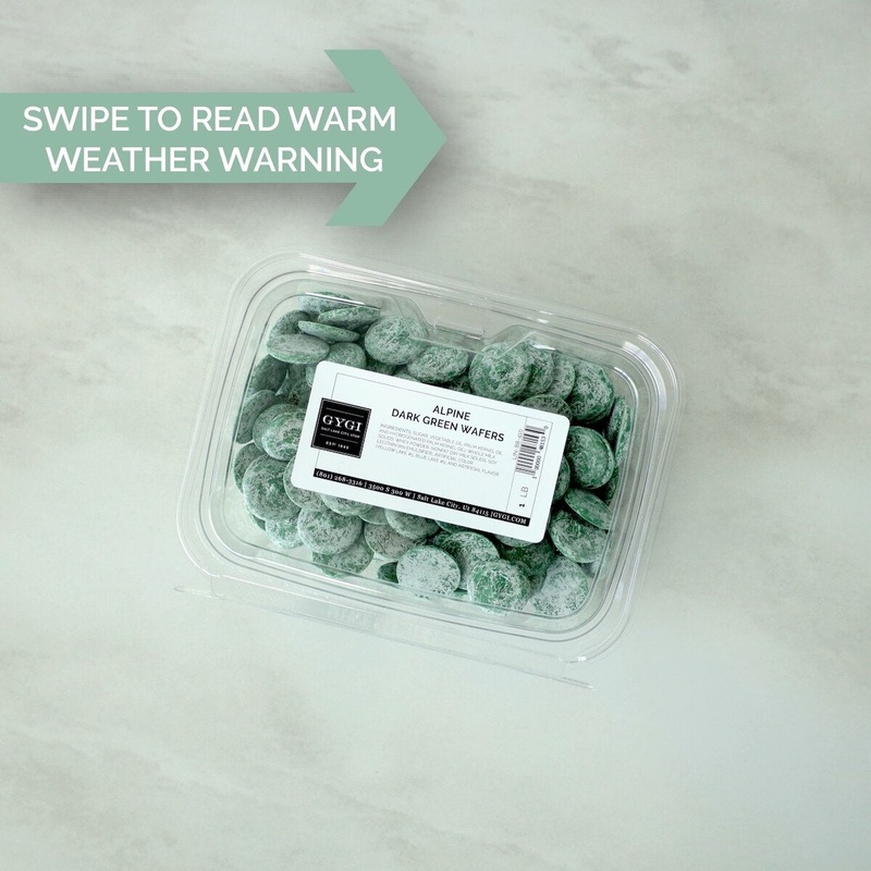 Dark Green Alpine Wafer – 1 Lb Container