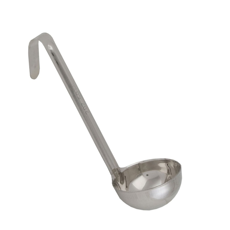 One Piece 1/2 oz. Ladle w/Short Handle