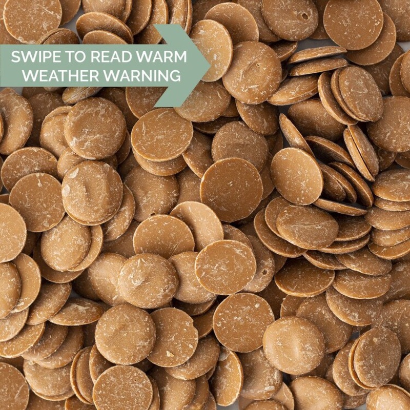 Sea Salt Caramel Wafers – 25 lb. Case