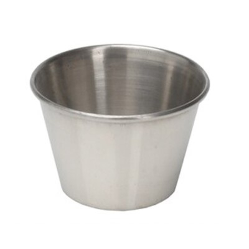 Stainless Squat Sauce Cup – 2-1/2 oz.