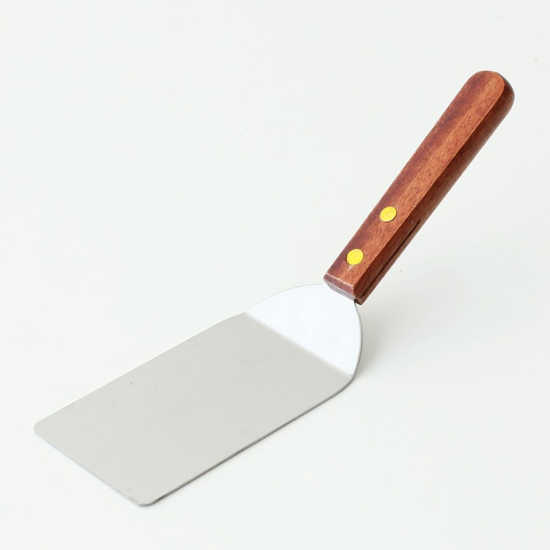 Stainless Turner with Wood Handle – 2 x 4