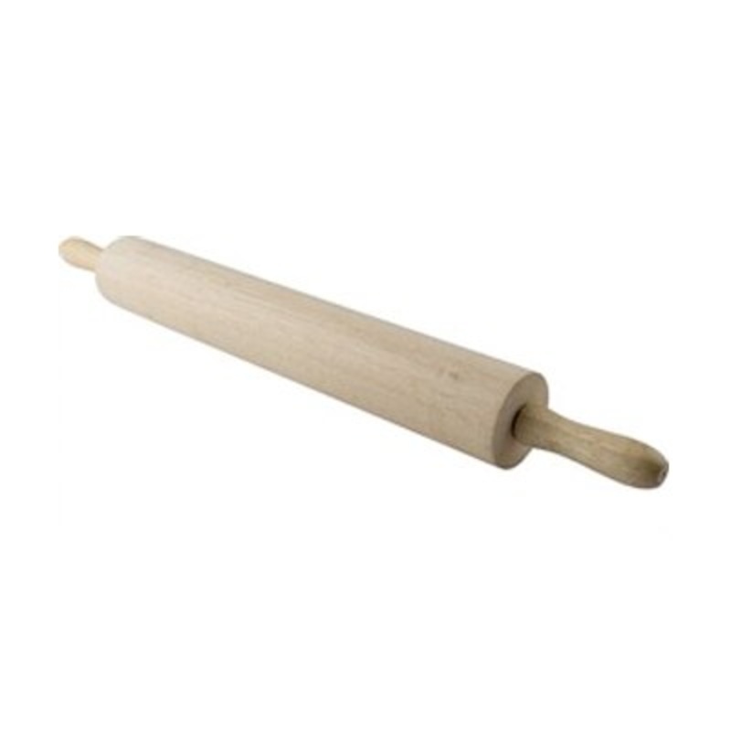 Wooden Rolling Pin with Ball Bearings – 18