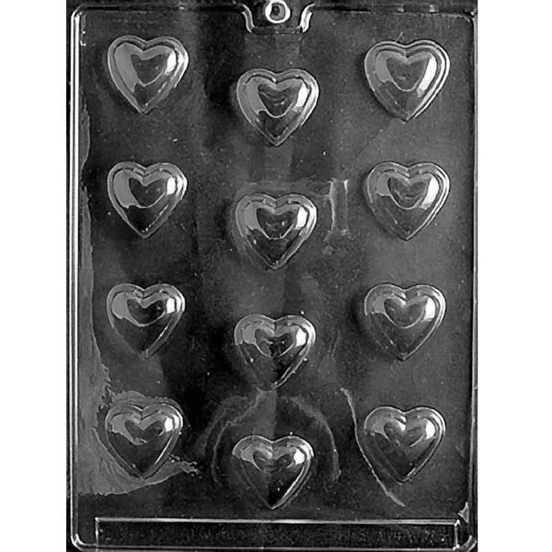 1-1/4 Small Hearts Candy Mold