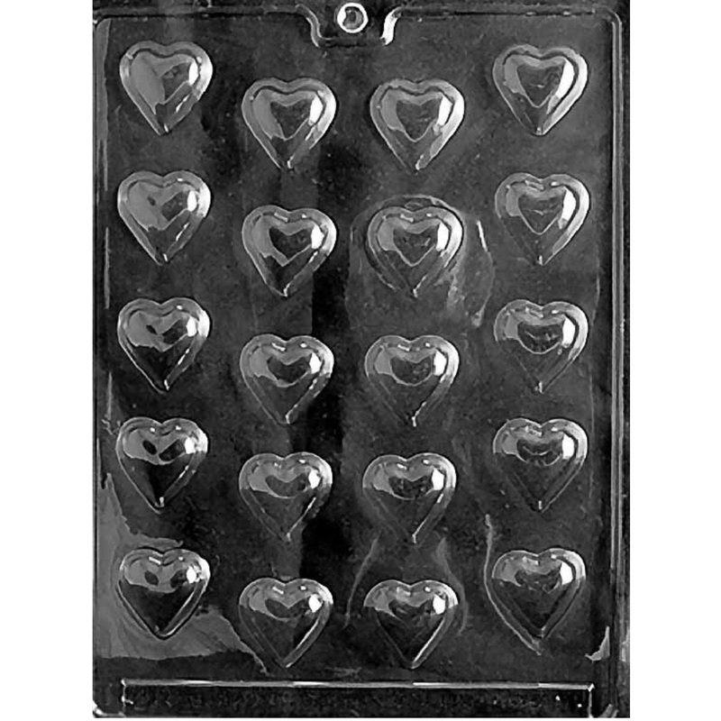 1 Bite Size Hearts Candy Mold