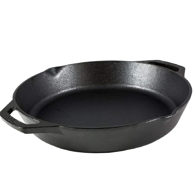 12 Cast Iron Skillet with Dual Handles