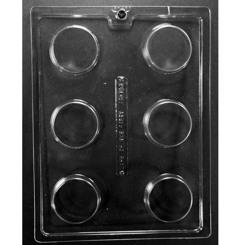 2-1/4 Plain Cookie Candy Mold