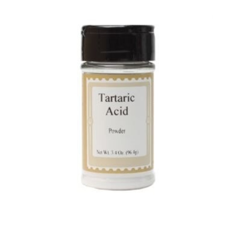 3.4 Oz Tartaric Acid Powder Jar