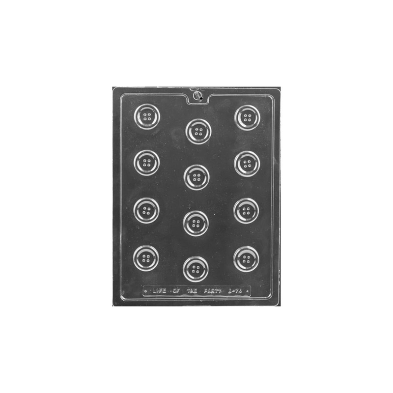 Bite Size Buttons Candy Mold