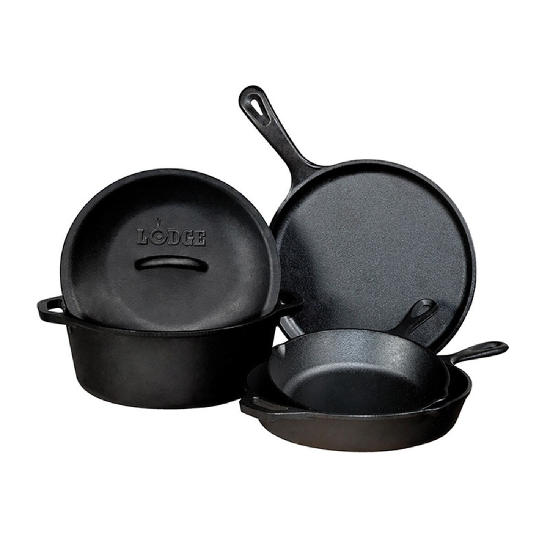 Cast Iron 5-Piece Set