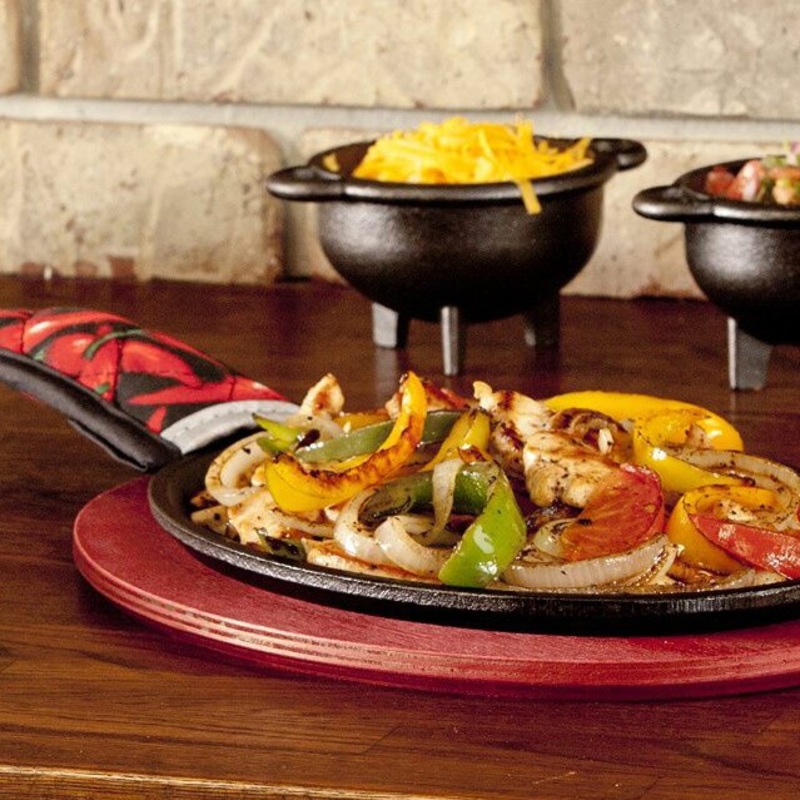 Cast Iron Fajita Set