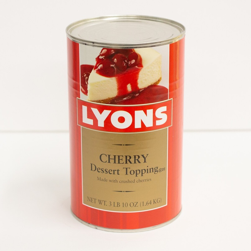 Crushed Wild Cherry Topping – 5 Can