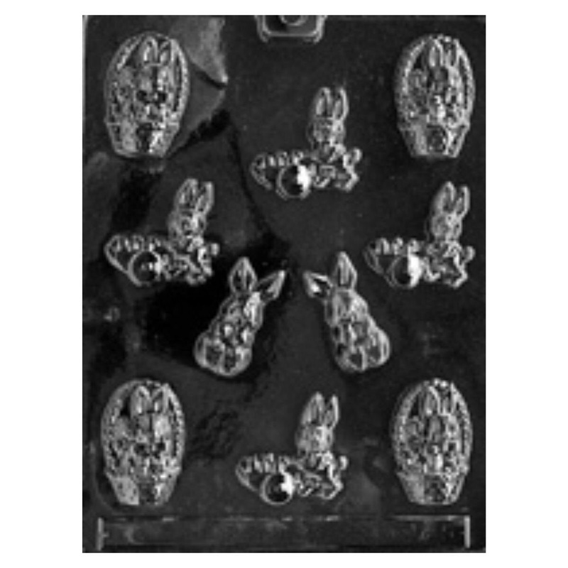 Easter Assortment with Cart Candy Mold
