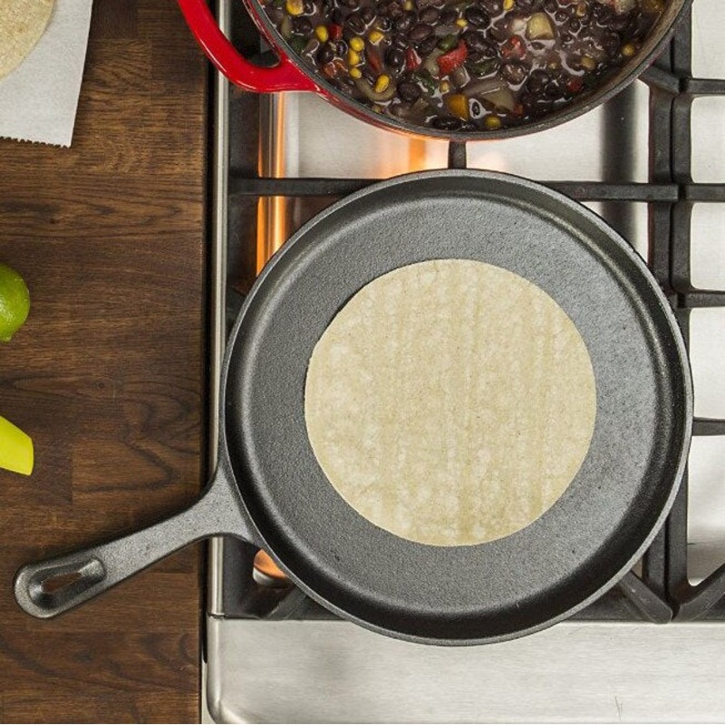 Lodge 10.25 Cast-Iron Round Griddle