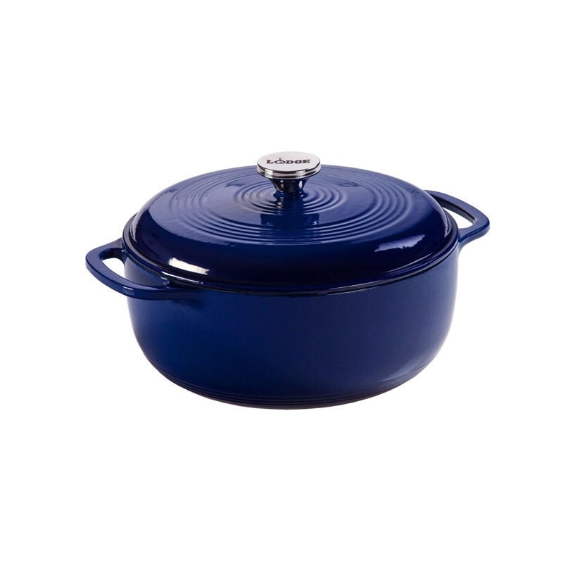 Lodge 6 QT Indigo Enamel Dutch Oven