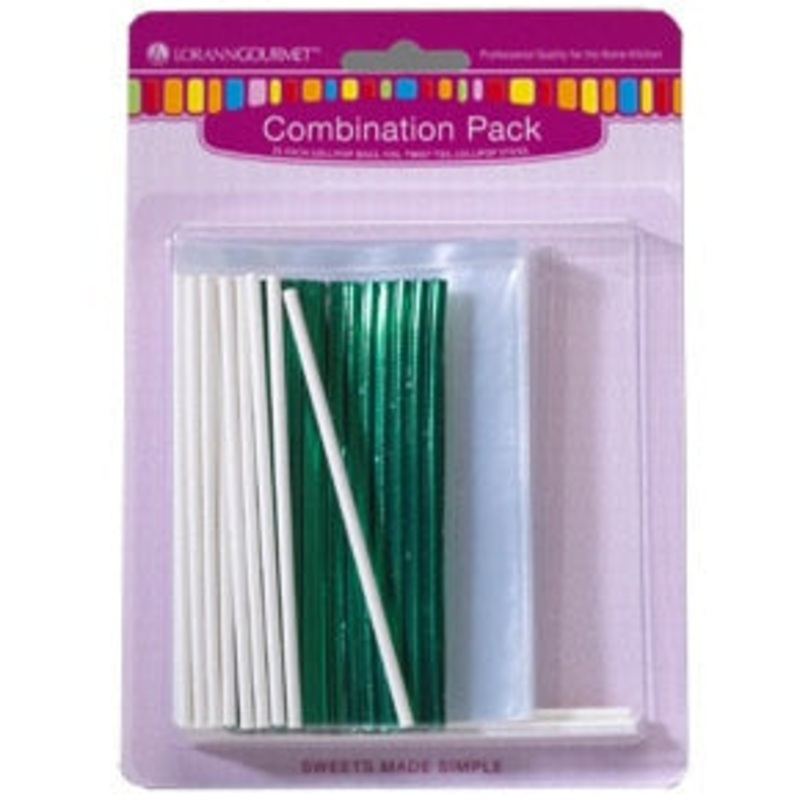 LorAnn Lollipop Sticks, Bags and Twist Ties Combo Pack