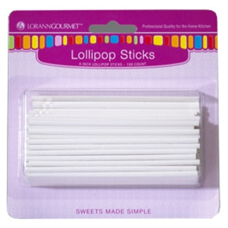 LorAnn Small Lollipop/Sucker Sticks – 100 ct.