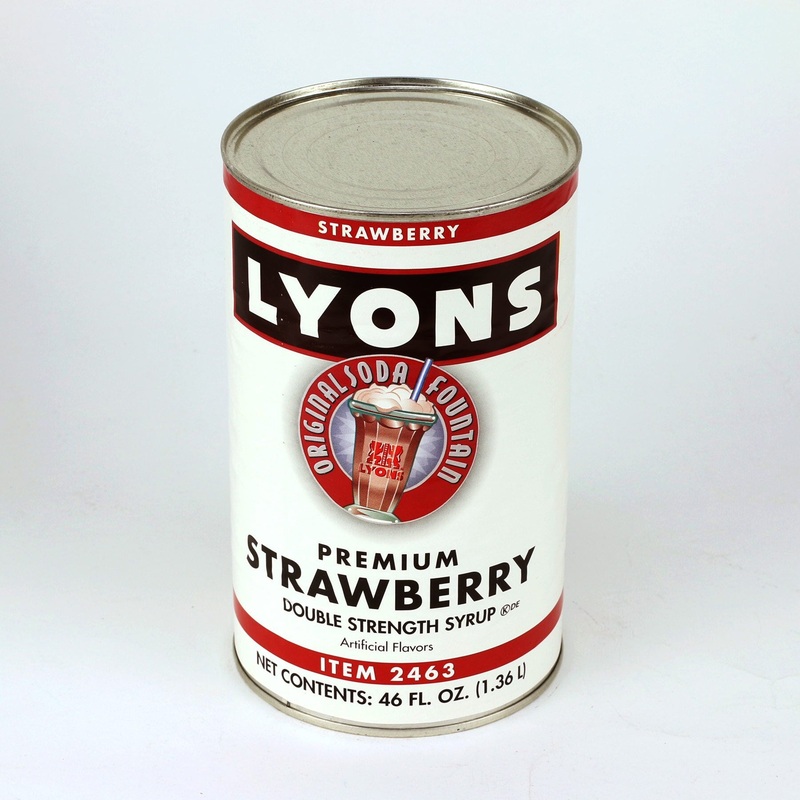 Lyons Double Strawberry with Fruit Shake Base – 5 Can