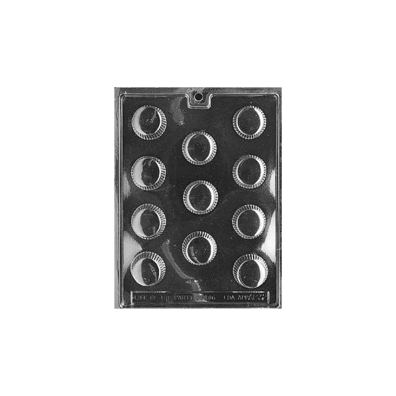 Medium Peanut Butter Cup Candy Mold