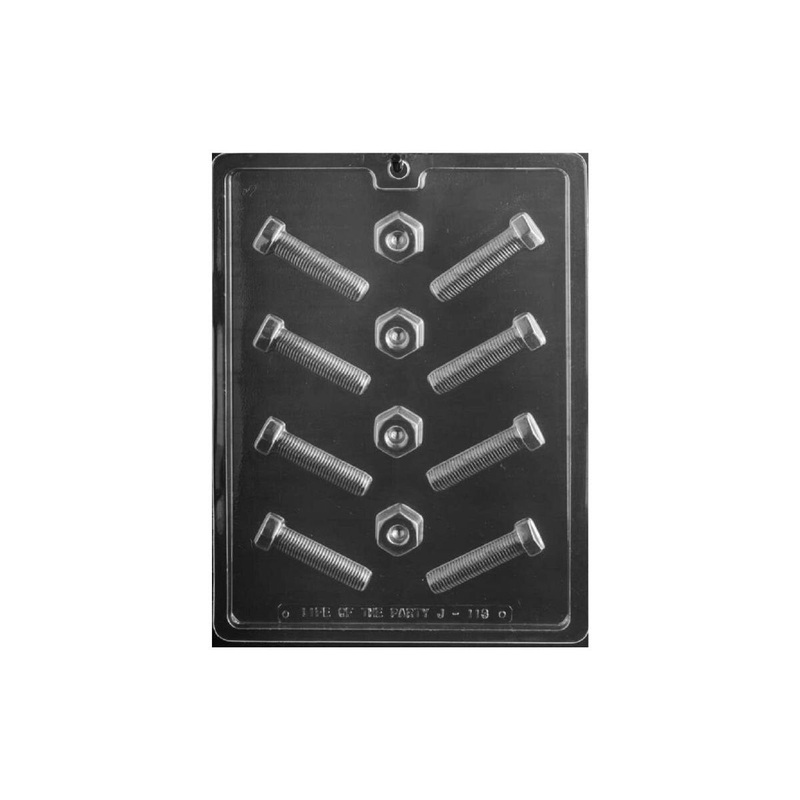 Nuts & Bolts Candy Mold