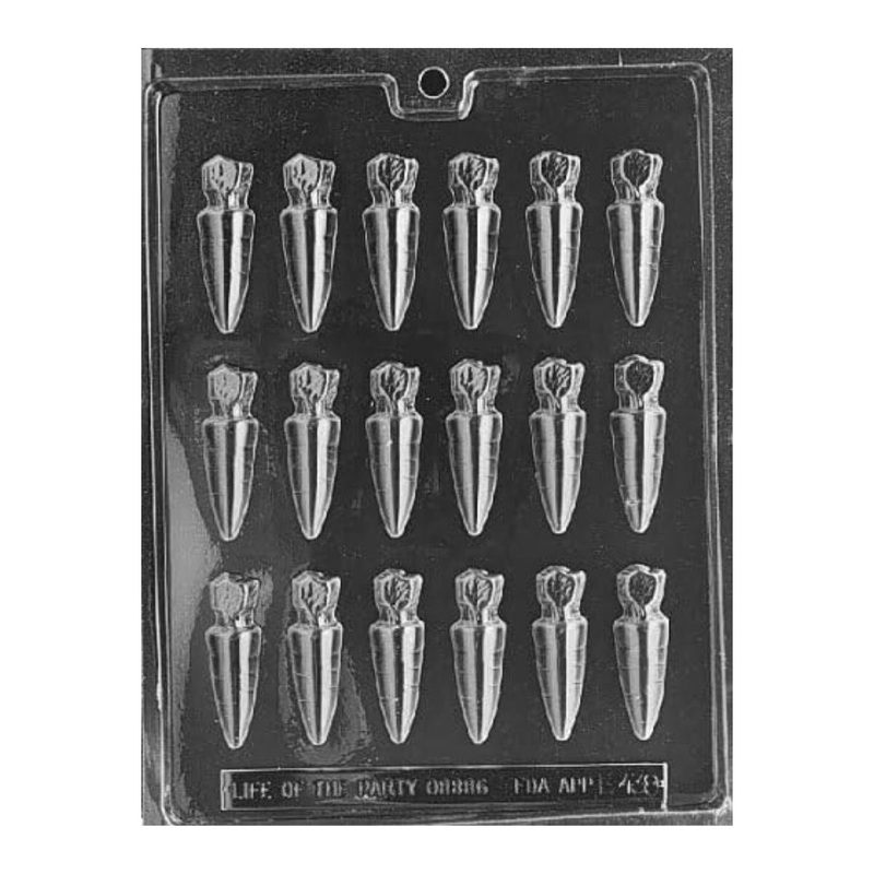 Small Carrots Candy Mold