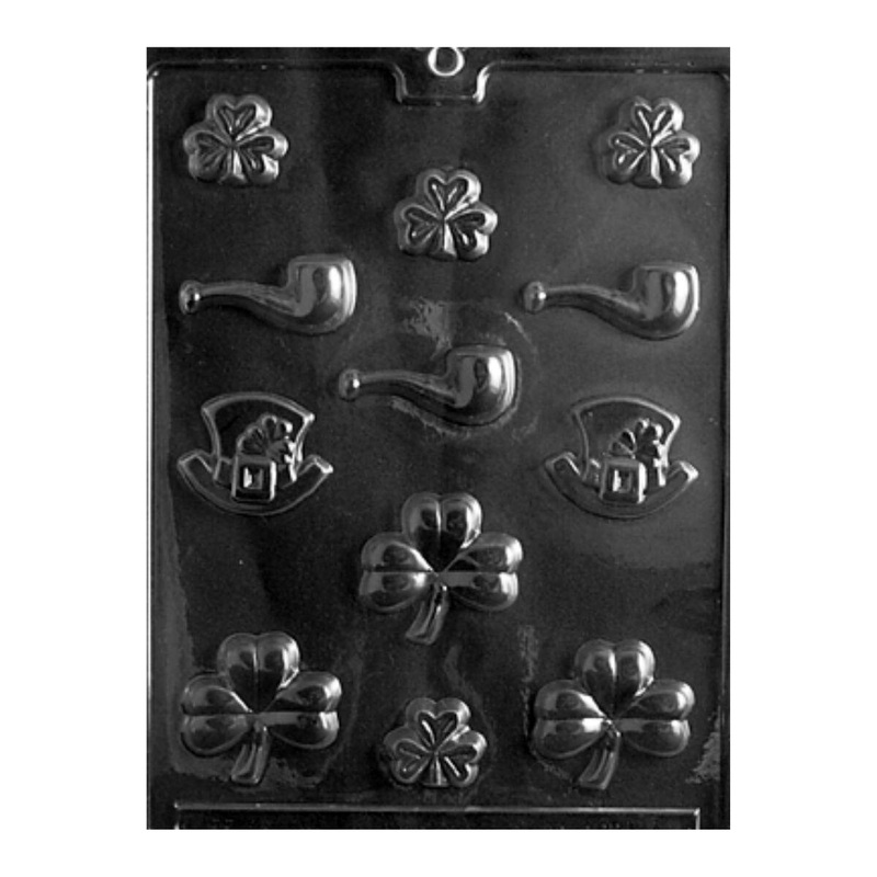 St Patrick Assortment Candy Mold