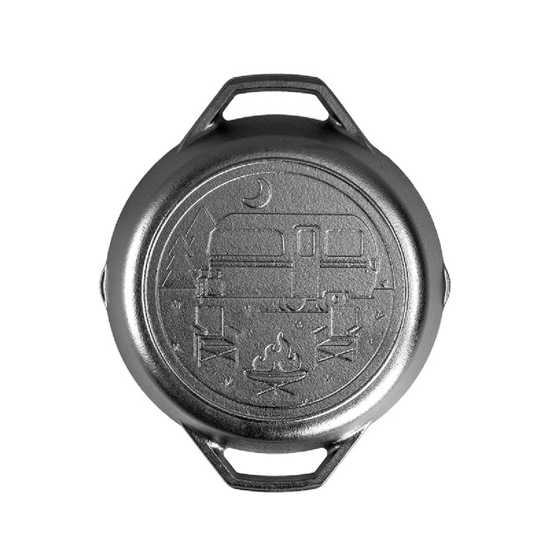 Wanderlust 10.25 Cast Iron Dual Handle Camper Pan