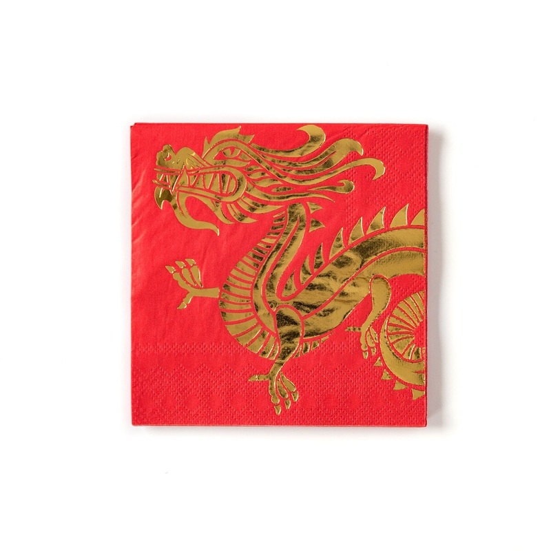 5×5 Dragon Cocktail Napkins