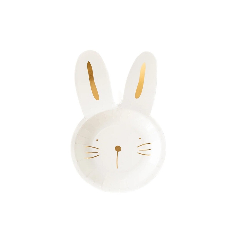 9 Bunny Paper Plate