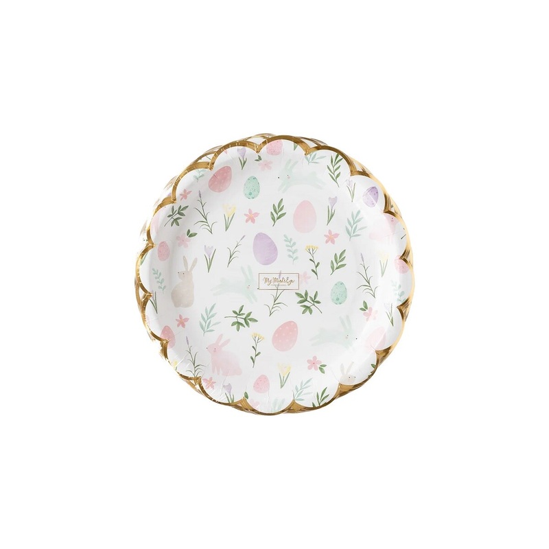 9 Watercolor Scatter Plate