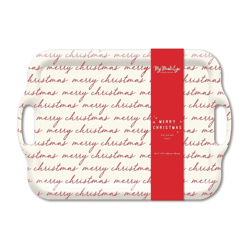 Believe Merry Christmas Tray