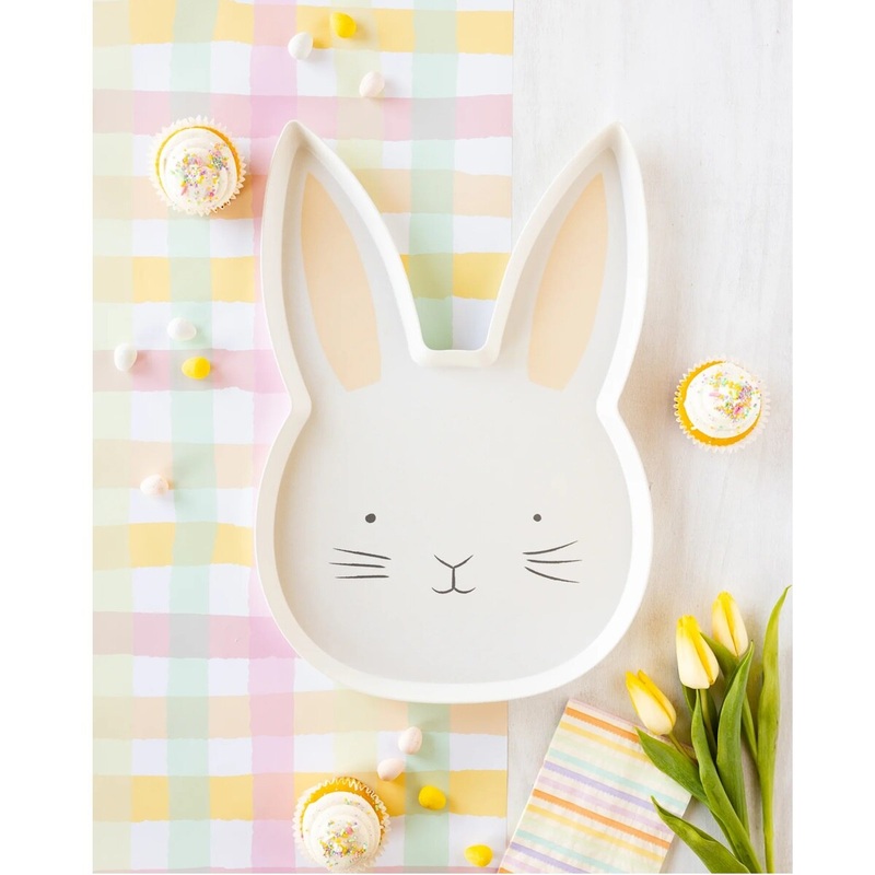 Bunny Bamboo Tray