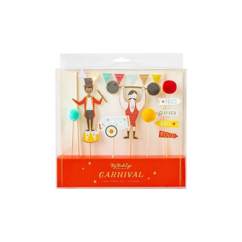 Carnival Cake Topper