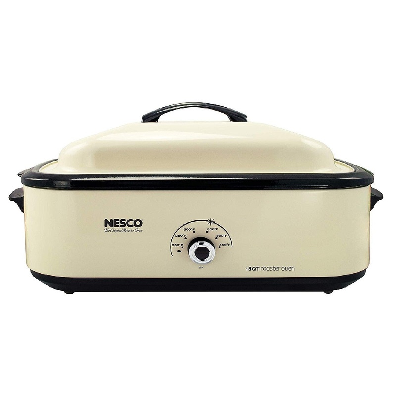Nesco Roaster Oven – Ivory – 18-Quart