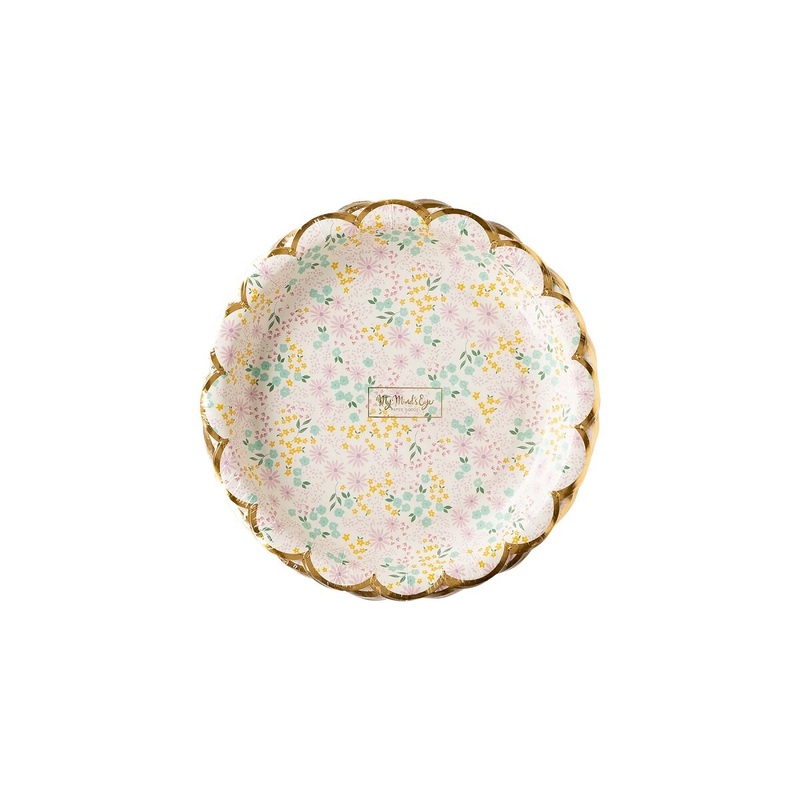 7 Ditsy Floral Plate