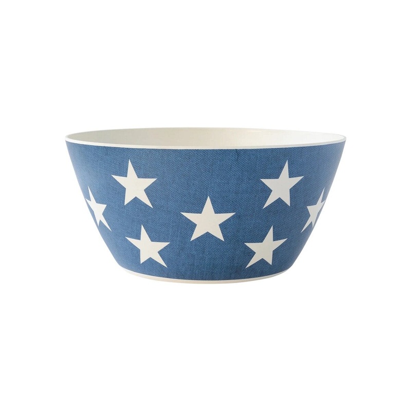 Blue Star Bamboo Bowl