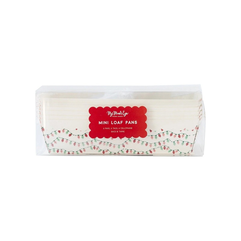 Christmas Bulbs Loaf Pan Set