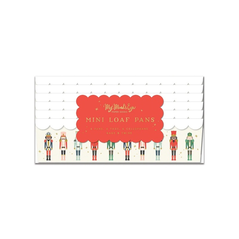 Foiled Nutcracker Loaf Pan Set