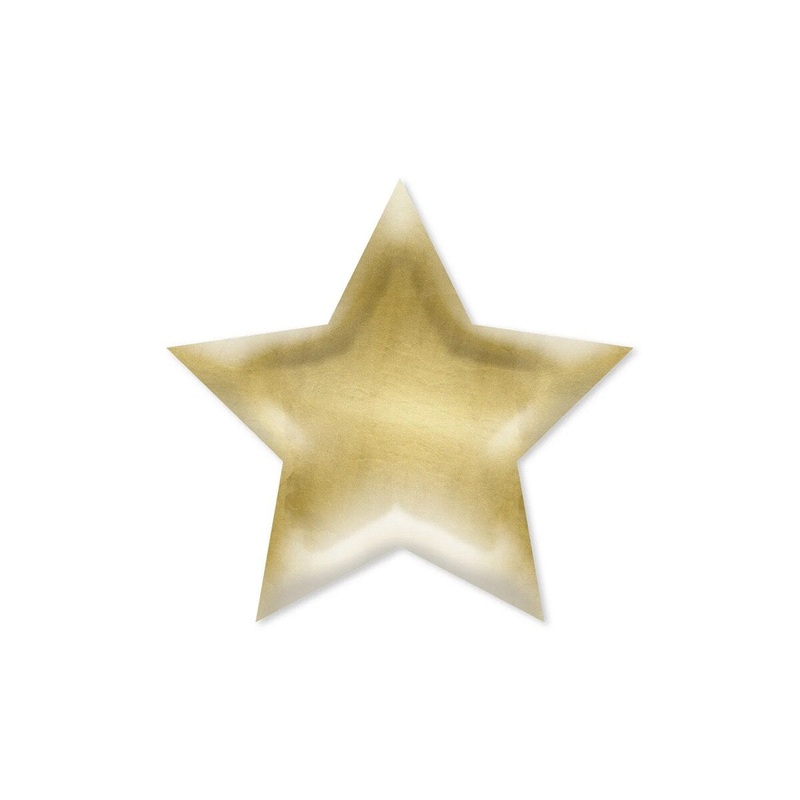 Gold Star Plate