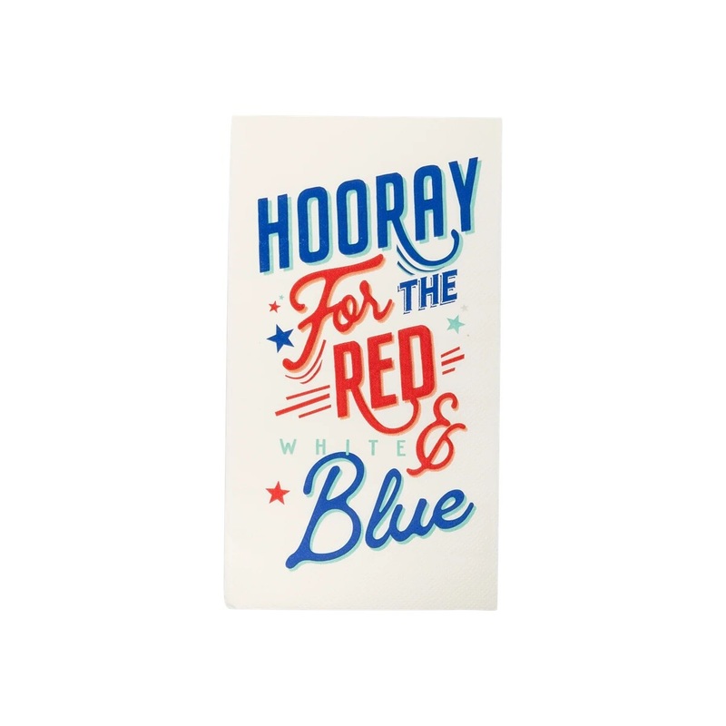 Hooray for the Red, White and Blue Napkin