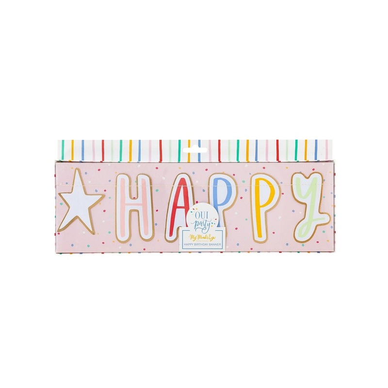 Oui Birthday Banner