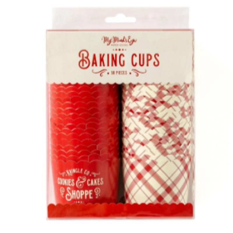 Red Cookies Food Cups 5 oz