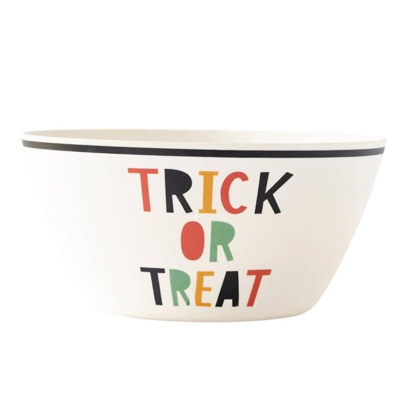 Trick or Treat Bamboo Bowl