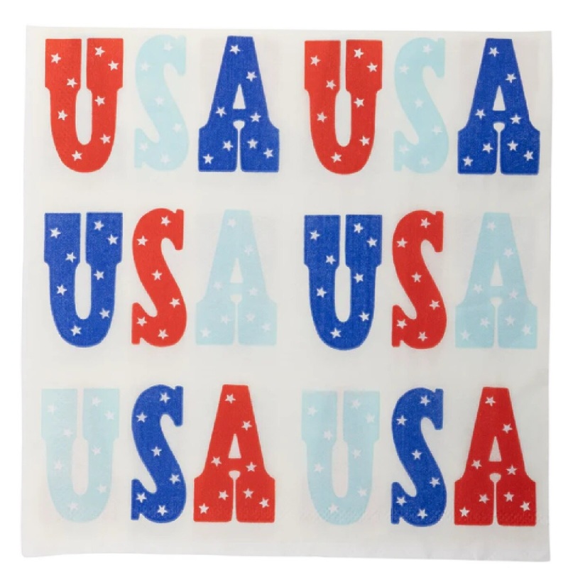 USA Luncheon Napkin