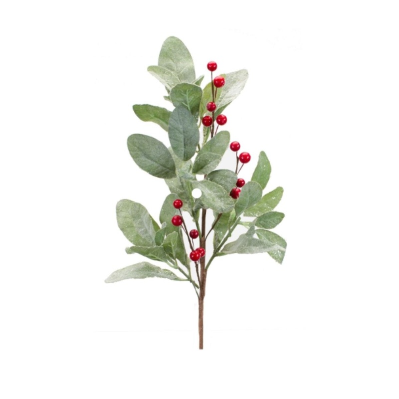 18.5 Mistletoe Spray w/Berries