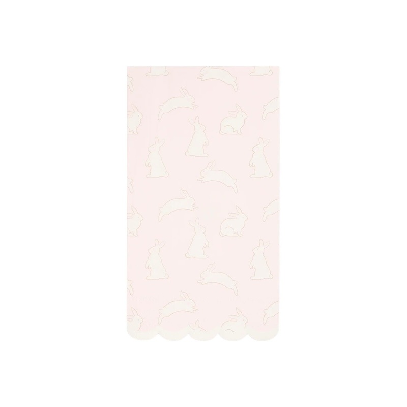 Bunny Patter Paper Dinner Napkin