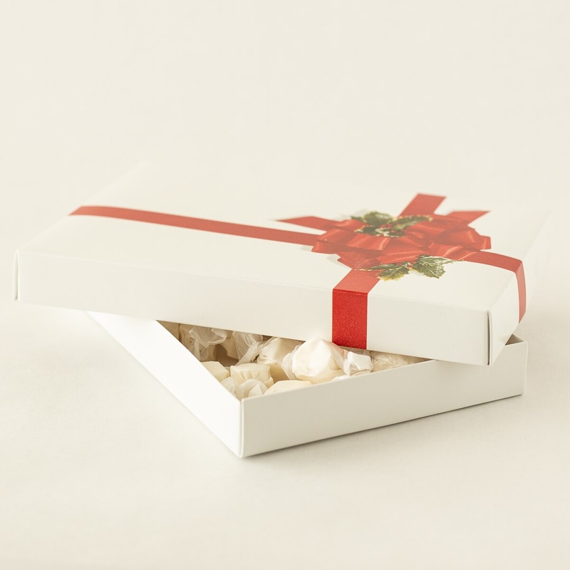 Candy Box 1# 2-Piece Ribbon and Holly – 10 Ct