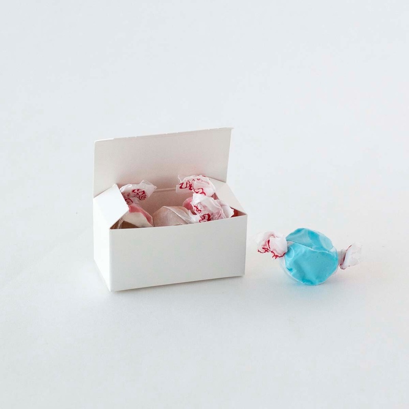 Candy Box Mini White 1-piece – 25 ct.